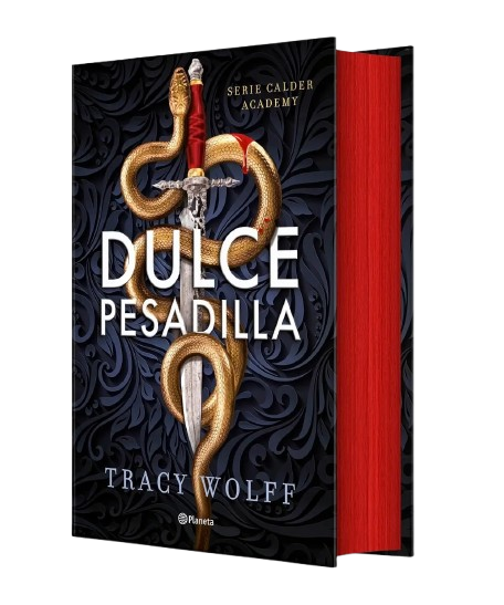 Portada de Dulce pesadilla, de Tracy Wolff, volumen 1 de la saga Calder Academy