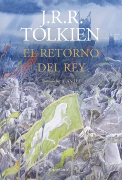 Portada de El retorno del rey, de J. R. R. Tolkien, volumen 3 de la saga El Señor de los Anillos
