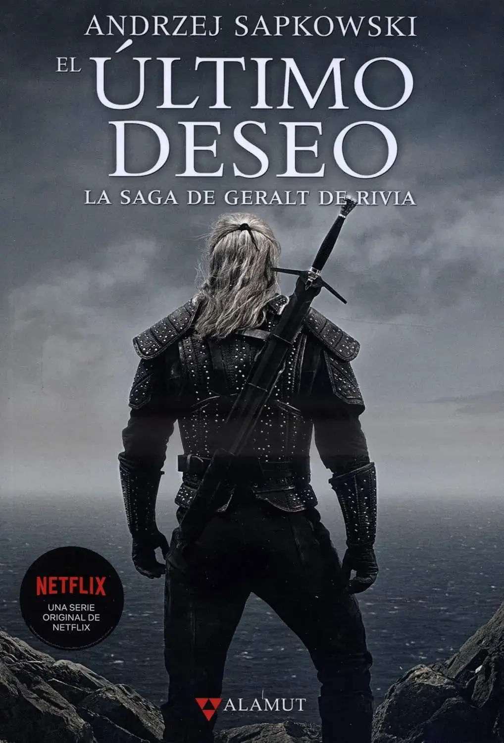 Portada de El último deseo, de Andrzej Sapkowski, volumen 1 de la saga Geralt de Rivia