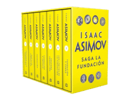 Estuche Saga La Fundación (Preludio a la Fundación, Hacia la Fundación, Fundación, Fundación e imperio, Segunda Fundación, Los límites de la Fundación, Fundación y tierra) - Isaac Asimov Estuche de la saga Fundación, de Isaac Asimov, con sus siete novelas