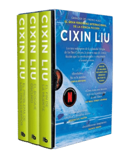 Estuche Trilogía de los Tres Cuerpos (El problema de los tres cuerpos, El bosque oscuro, El fin de la muerte) - Cixin Liu Estuche de la trilogía El problema de los tres cuerpos, de Cixin Liu, con El problema de los tres cuerpos, El bosque oscuro y El fin de la muerte