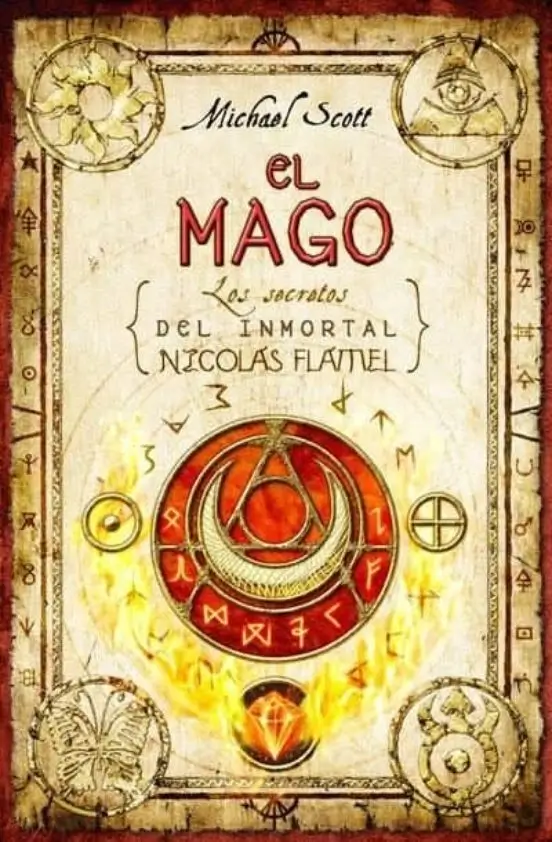 Portada de El mago, de Michael Scott, volumen 2 de la saga Los Secretos del Inmortal Nicolas Flamel