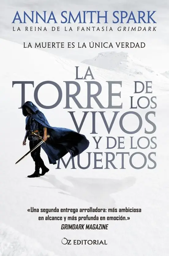 Portada de La torre de los vivos y de los muertos, de Anna Smith Spark, volumen 2 de la saga Empires of Dust