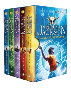 Percy Jackson y los Dioses del Olimpo Estuche - Rick Riordan Estuche de los cinco primeros libros de la saga Percy Jackson y los dioses del Olimpo, de Rick Riordan