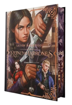 Reino de ladrones - Biología Seis de Cuervos 2 - Leigh Bardugo Portada de Reino de ladrones, de Leigh Bardugo, volumen 2 de la saga Seis de Cuervos