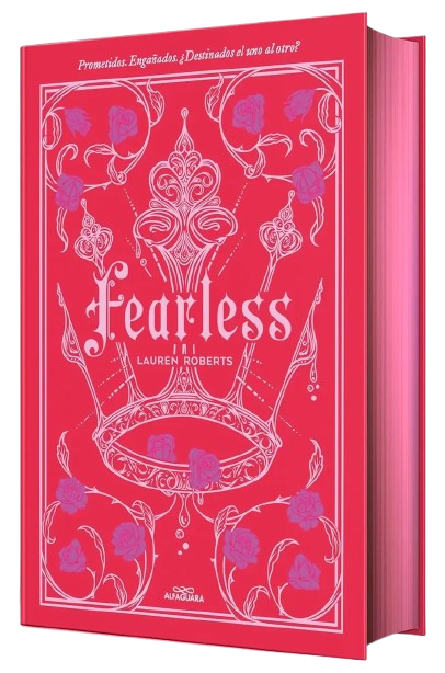 Portada de Fearless, de Lauren Roberts, volumen 3 de la saga Powerless