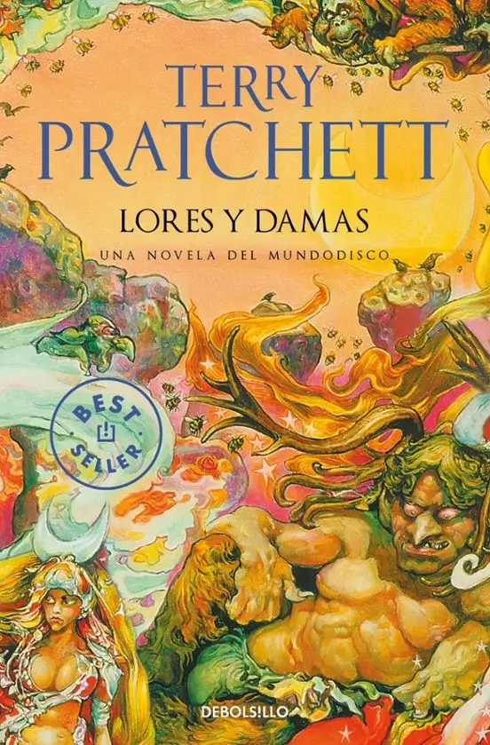 Portada de Lores y damas, de Terry Pratchett, volumen 14 de la saga Mundodisco