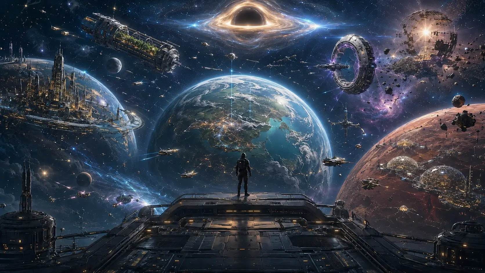 Los 10 mejores universos de ciencia ficción: galaxias, civilizaciones y futuros inolvidables