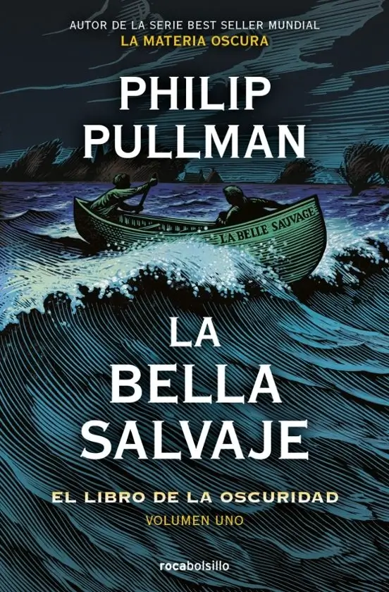 Portada de La Bella Salvaje, de Philip Pullman, volumen 1 de la saga El Libro de la Oscuridad