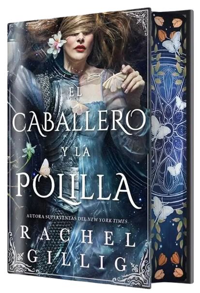 Portada de El caballero y la polilla, de Rachel Gillig, volumen 1 de la saga Reino de Piedra y Agua