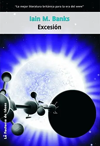 Portada de Excesión, de Iain M. Banks, de la saga La Cultura